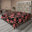 Corail, gris anthracite, vert / floral
