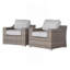 Chaise de patio avec coussins 2-866402728