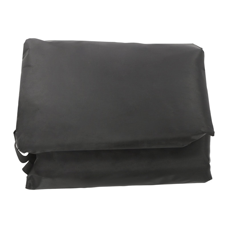 9.84Ft RV Roof Cover Outdoor Waterproof Camper Modern Protective With Storage Bag(Black), 1" H x 118.20" W x 295.50" D
