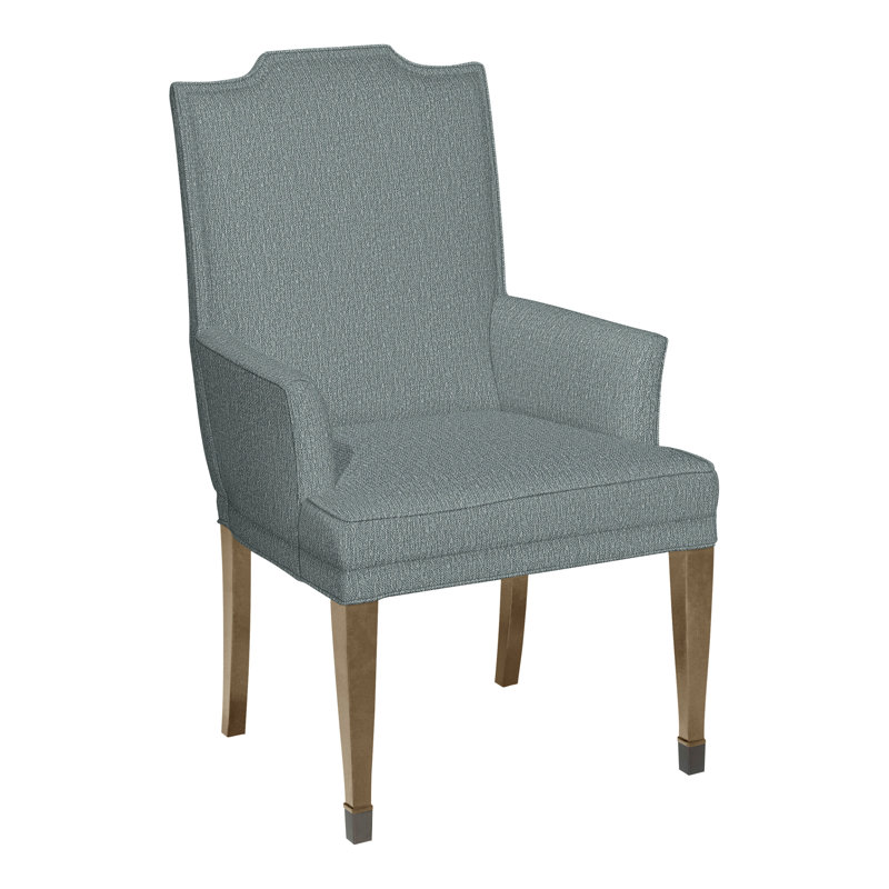 Travis By Michael Weiss Upholstered Arm Chair, Tommy Flax, Hampton, No
