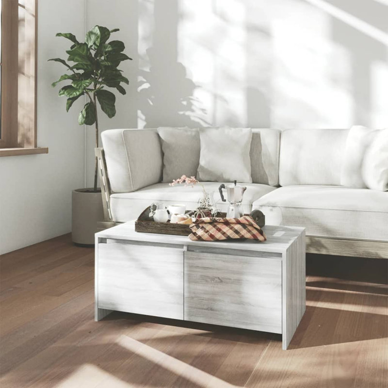 Coffee Table 90x50x41.5 cm Engineered Wood, Grey Sonoma