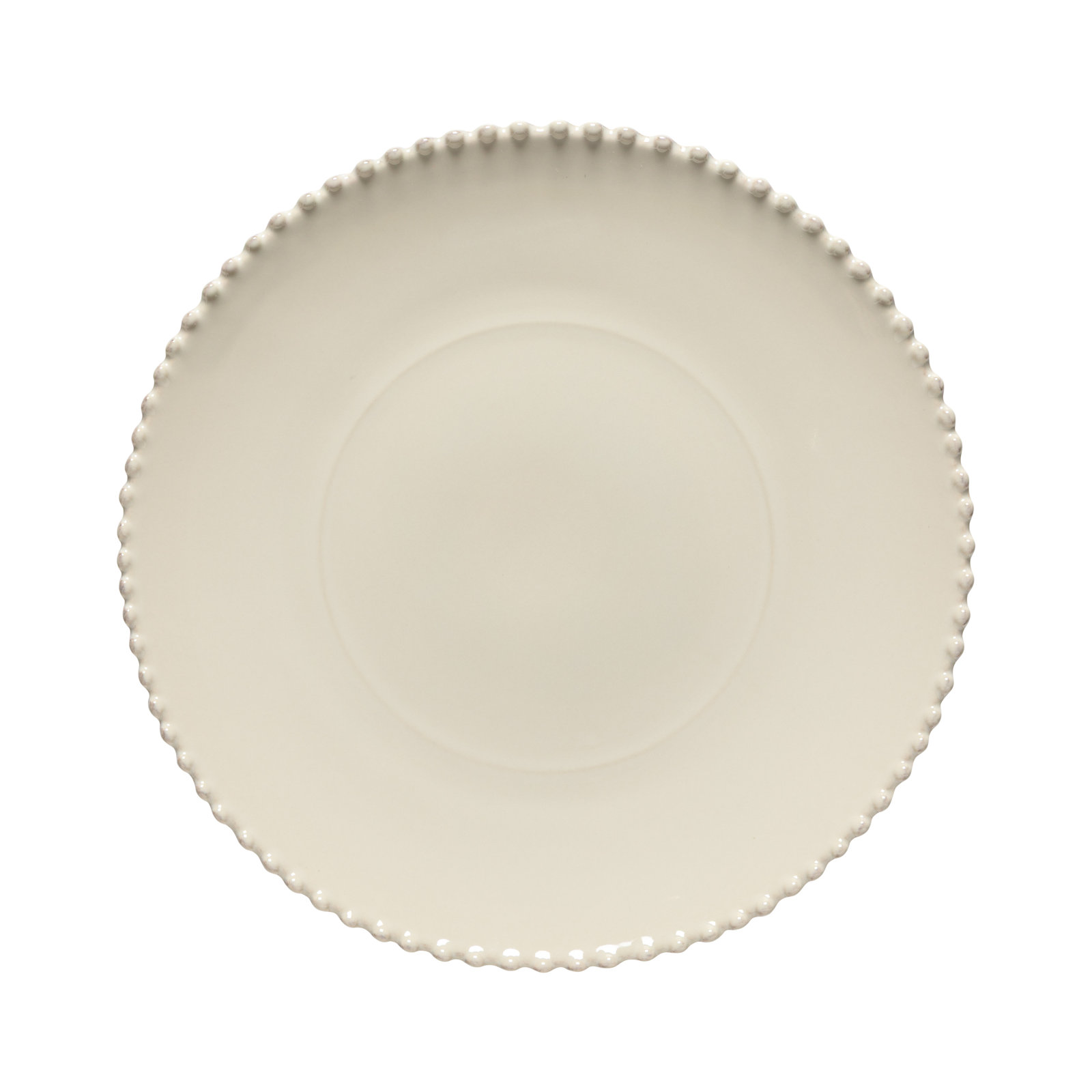 Costa Nova Pearl Charger, Cream