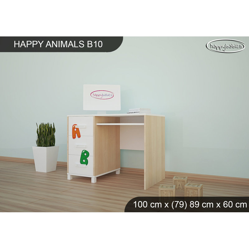 100cm Writing Desk, Oak