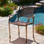 Chaise de patio empilable Tennille