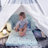  Toddler Couch & Kids Flip Open Foam Double Sofa, Unicorns & Rainbows-1252471502
