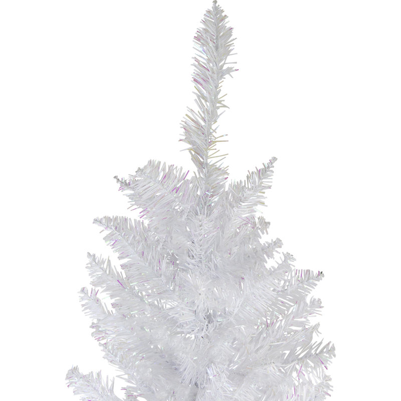 Arbre de Noël artificiel épinette blanc 6 pi avec crayon