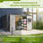 10x8 Ft Outdoor Storage Shed