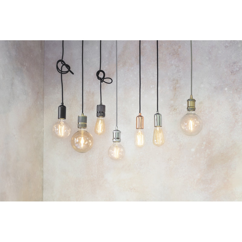 Waddell 1 - Light Bulb Pendant, Brass