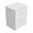 Blaklee Modern 23.7" 2-Drawer Nightstand-494080693-508339040