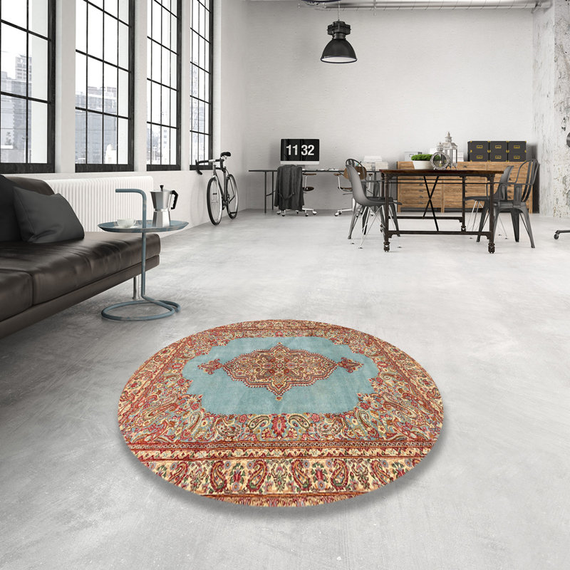 Aberdale Oriental Indoor Rug, Round 4'