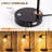 3-Way Desk Lamp with AC Outlet & USB & Type-C & Bulbs 