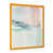 Impression dorée sur toile encadrée