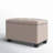 Bacca Fabric Upholstered Storage Bench-1386870256
