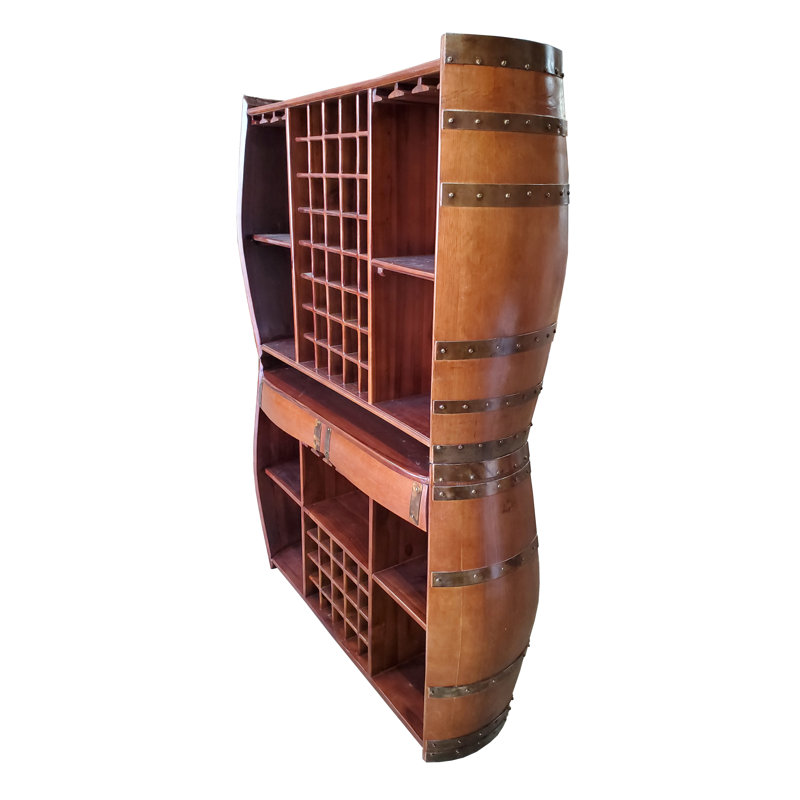 Buffet en bois 2 tiroirs 62 po