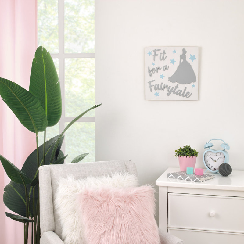  Décoration murale NoJo Disney Princess «Fit For a Fairytale» Cendrillon