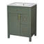 Meuble-lavabo simple 24 po avec plateau en céramique-1203085278