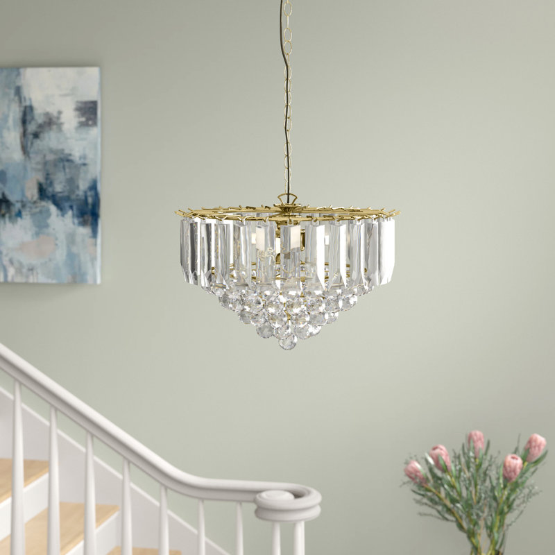 Kacey 3 - Light Crystal Chandelier