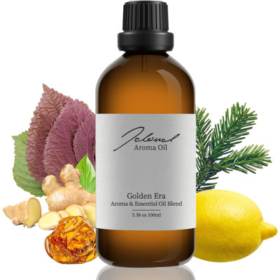 Golden Era Essential Oil Inspired - Pure Aromatherapy Diffuser Oil With Amber And Neroli Oil, Home Luxury & Hotel Scents For Diffuser - 100ml