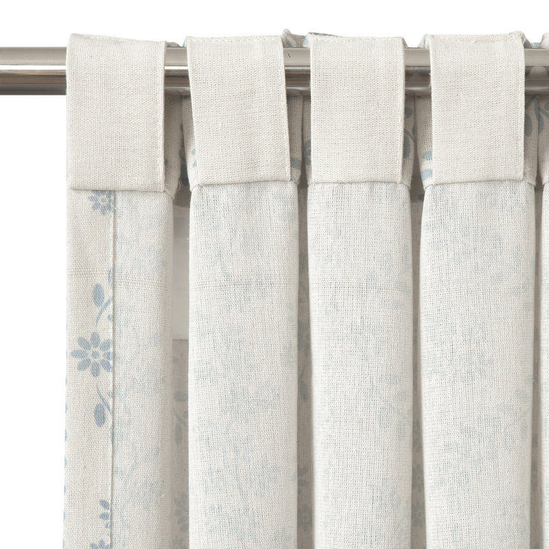 Room Darkening Curtain Pair, Blue