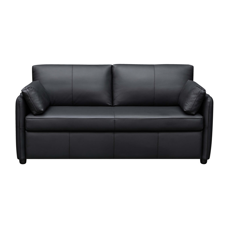 Canapé-lit Haven Fold, H 34,3 po x l 66,5 po x P 37,8 po, Noir