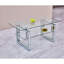 Table basse transparente en verre trempé - Design épuré et moderne