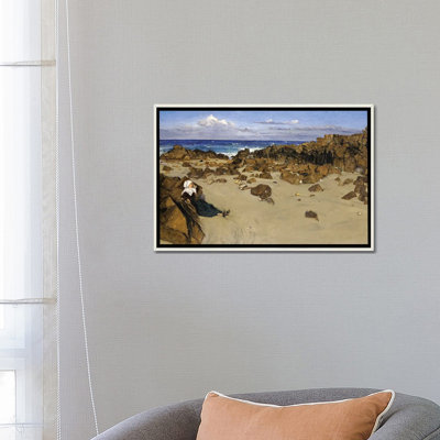 «The Coast Of Brittany», reproduction d'art sur toile encadrée