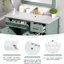 Meuble-lavabo 36 po avec comptoir en céramique-885214104