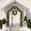Décoration de Noël en PVC pour arche verte