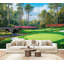 Papier peint adhésif auto-adhésif moderne l 96 "x H 69" pour chambre à coucher National Golf Course Hole-1285417670