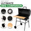 House Of Home BBQ 95cm W Barrel Charcoal Grill