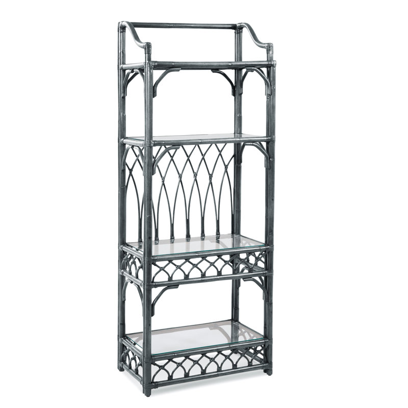 Edgewater Bookcase, Nickel