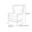 Fauteuil inclinable osciel en similicuir-929290561