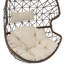 Chaise suspendue en osier avec coussins Danielle-31483000