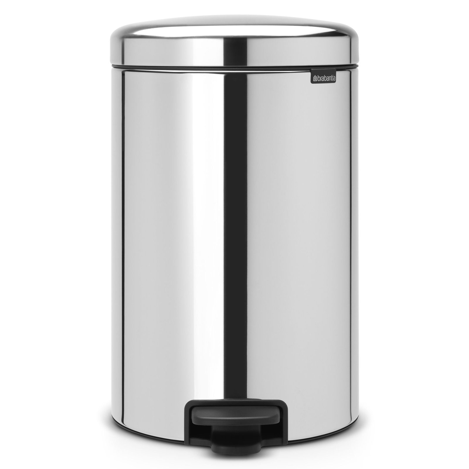 Brabantia Newicon 5.3gal Step-On Can, Stainless Steel
