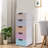Journii 5-Drawer Plastic Storage Cabinet, 11.81" X 15.75" X 33.07"-1648181050