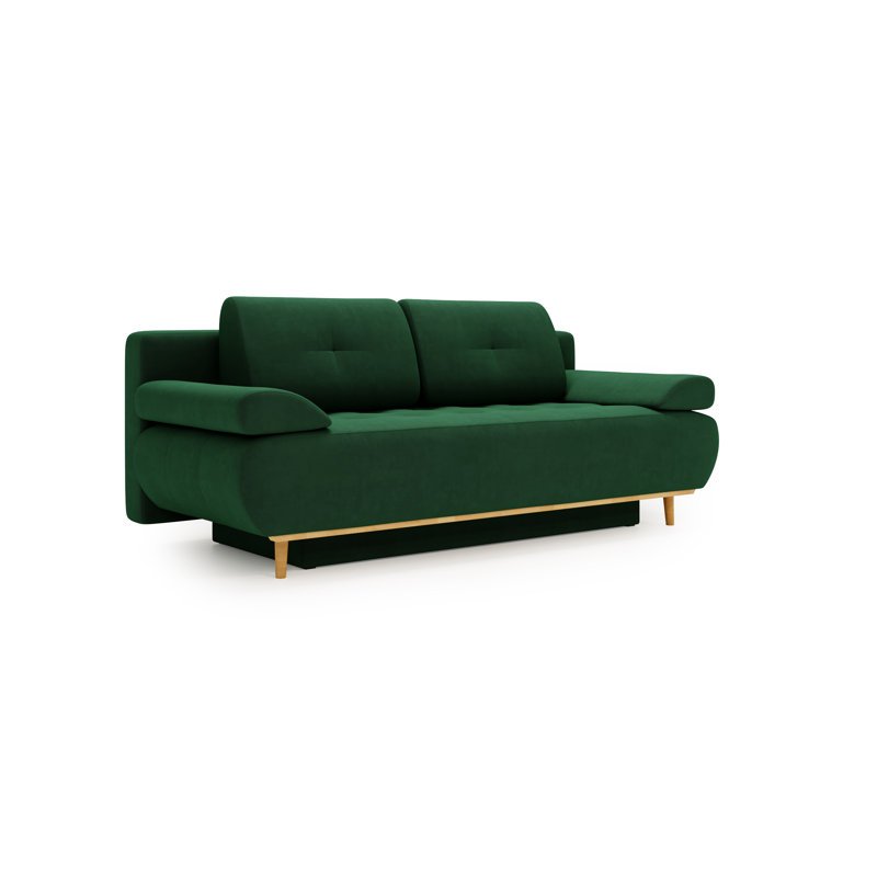 Taneya 2 Seater Sofa Bed, Green