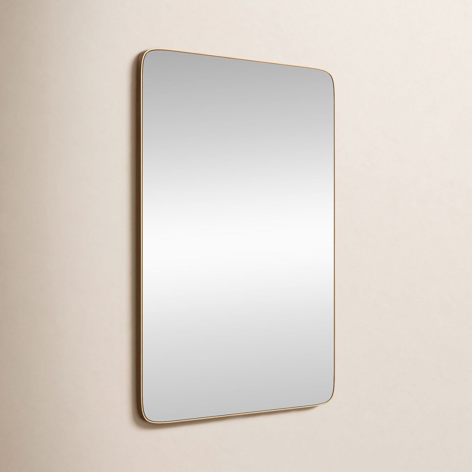 Eaton Mirror, Gold, 36" x 24"