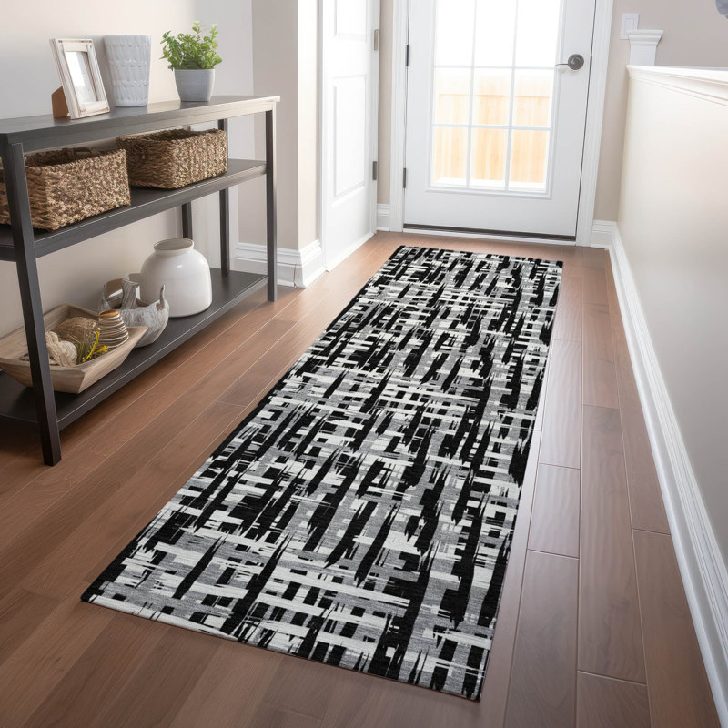 Machine Washable Indoor/Outdoor Chayden ACN1059 Rug, Runner 2'3" x 7'6"