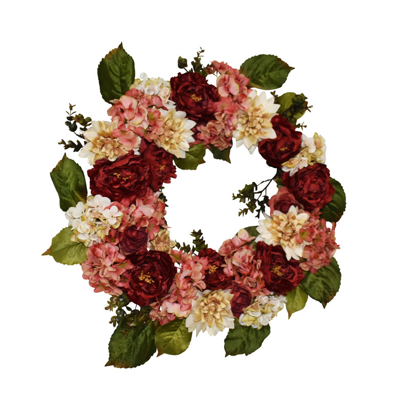 Couronne de pivoines 28 po - Bourgogne