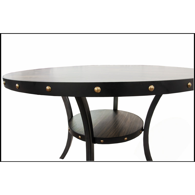 Table de salle à manger moderne et classique en bois naturel avec 4 chaises en tissu gris et une étagère de rangement