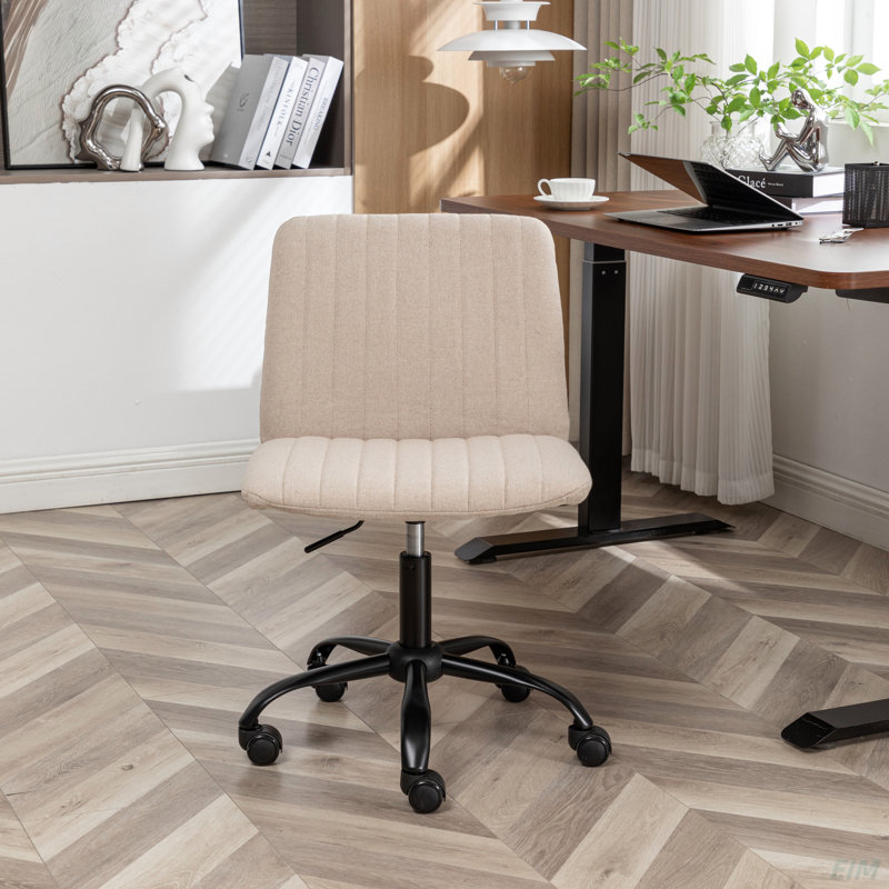 Chaise de bureau Masar, Beige