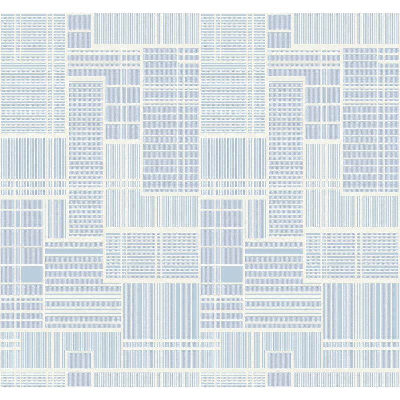 Geometric Roll, Blue