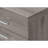 Rolling File Cabinet For Office, Storage Drawers, Brown Laminate, Modern Design Printer Stand Office With Mobility, Storage, Taupe,