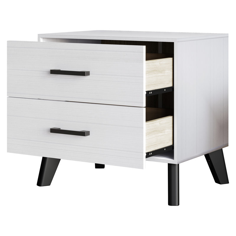 Kalonice Nightstand, White