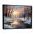 Black Floater Framed