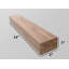 Tablette flottante en bois de chêne massif Lashundra-32416373-29183382
