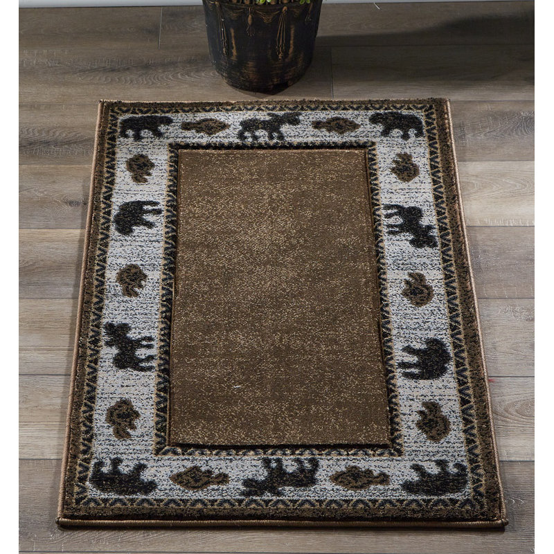 Keener Animal Print Indoor Rug, Rectangle 8'1" x 10'5"