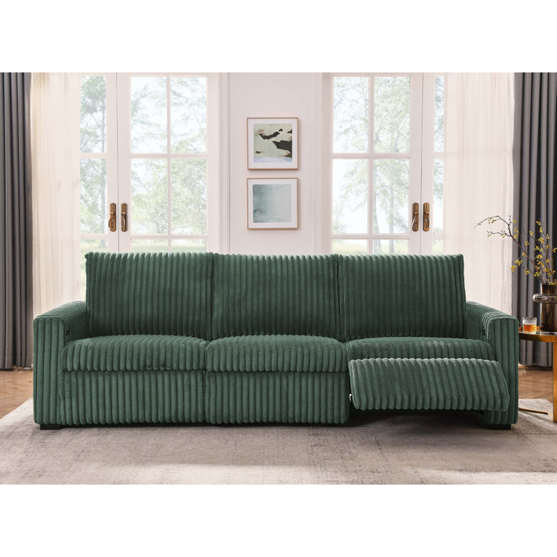 Canapé inclinable électrique Rsonki, Vert foncé
