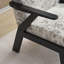 Fauteuil d'appoint avec coussin Mid-Century