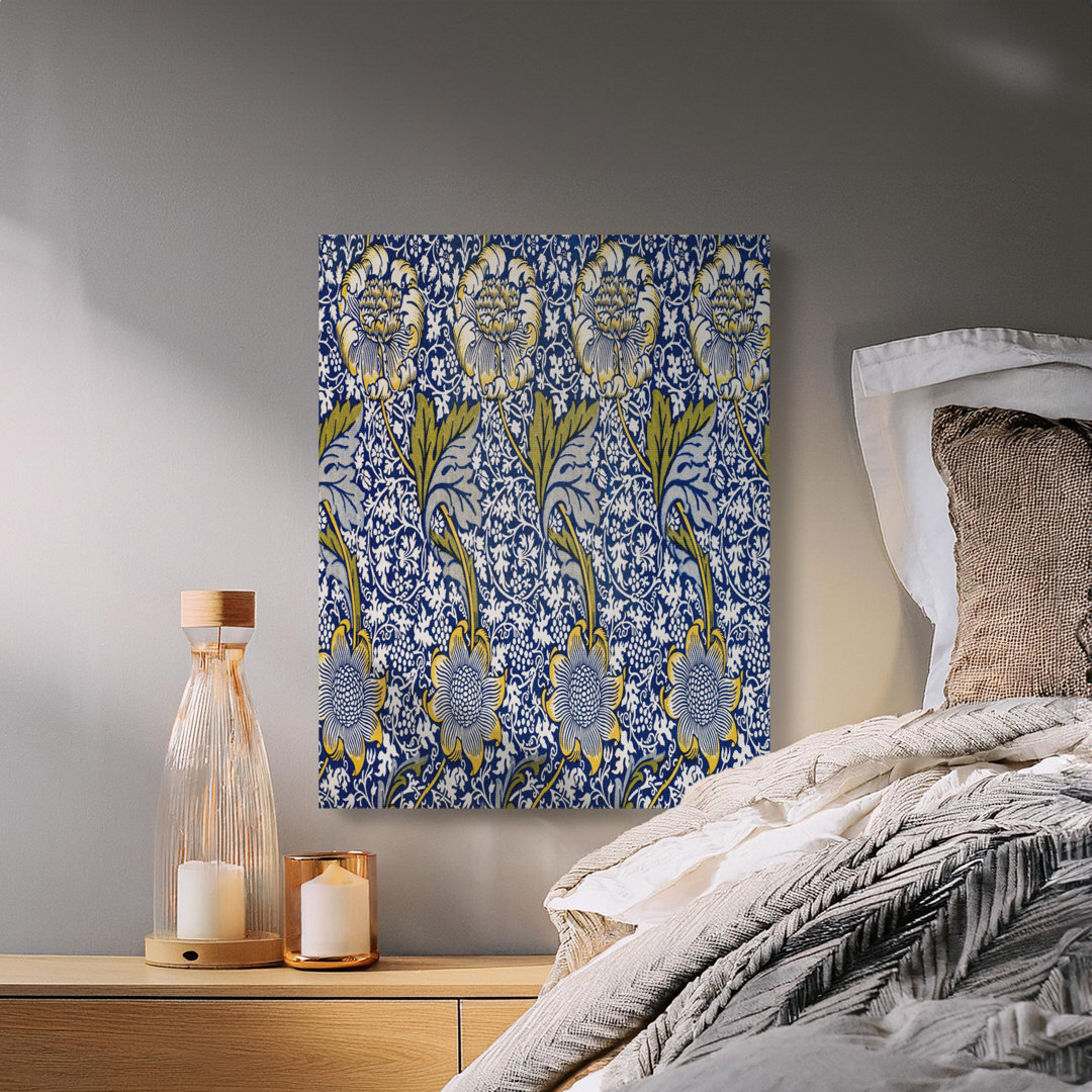 William Morris Floral Pattern Canvas Print